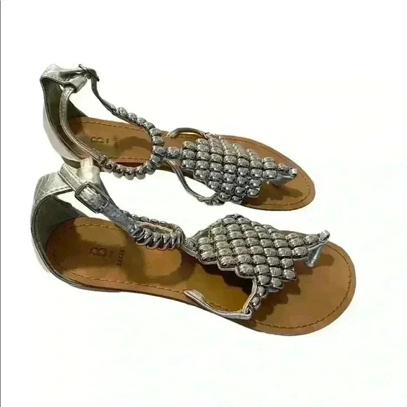Bakers Women's Sliver Beaded Sandals - Picture 2 of 3